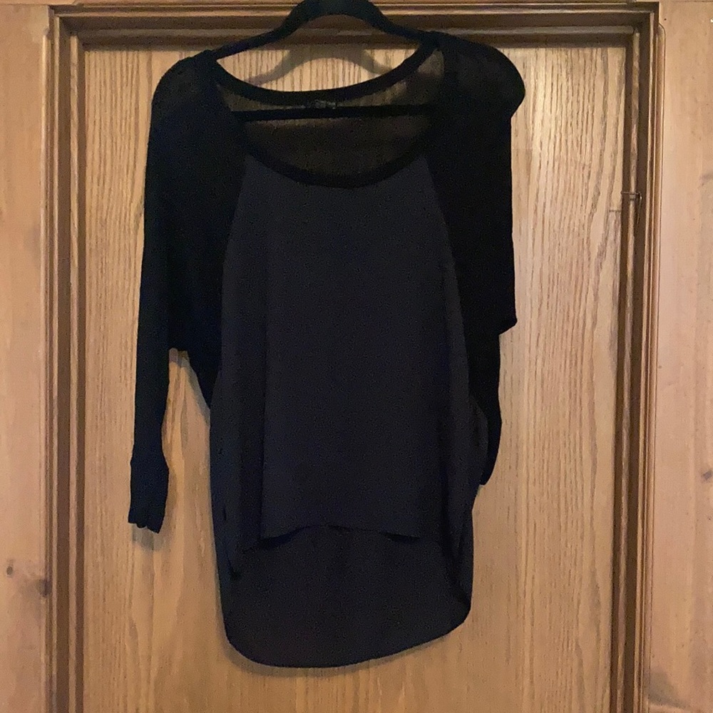 Express sweater, black, medium